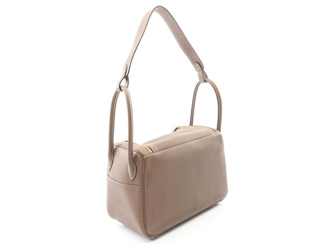 Hermès Borsa a tracolla Hermes Lindy 26 Etoupe Marrone Taupe - vista 2