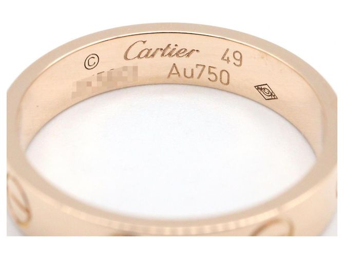 Cartier Mini Love Ring aus 18K Roségold Golden - Ansicht 3