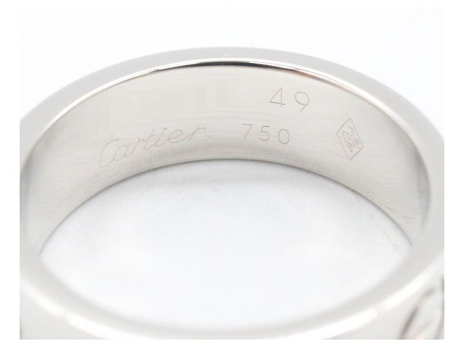 Cartier Love Ring aus 18K Weißgold Golden - Ansicht 3