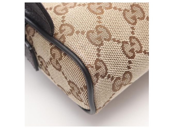 Marsupio Gucci GG Canvas Marrone Beige - vista 8