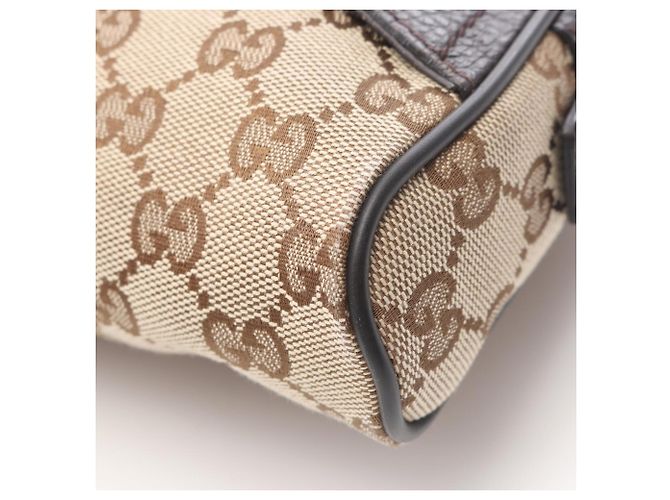 Marsupio Gucci GG Canvas Marrone Beige - vista 9