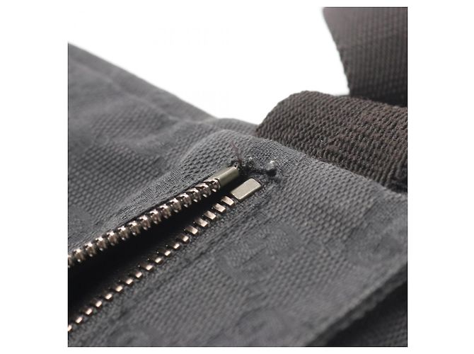 Sac banane Gucci GG Canvas Noir - vue 8