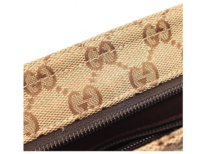 Borsa a tracolla Gucci GG Canvas Marrone Beige - vista 9
