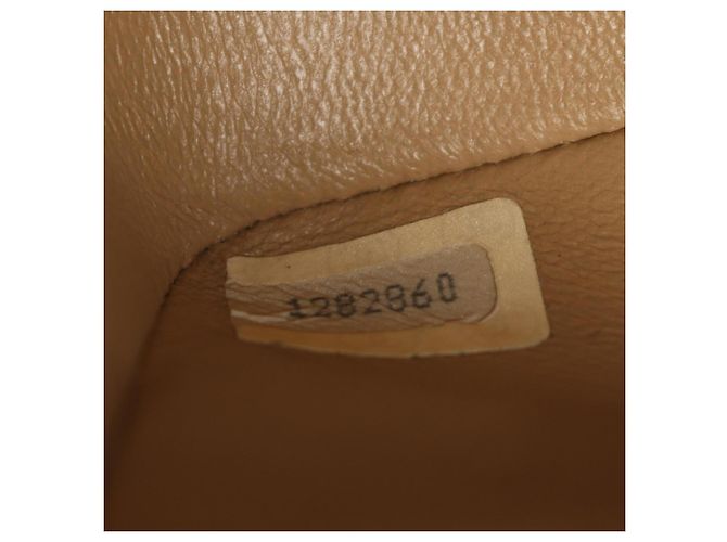 Borsa a Spalla Chanel Matelassé Vintage Beige - vista 5