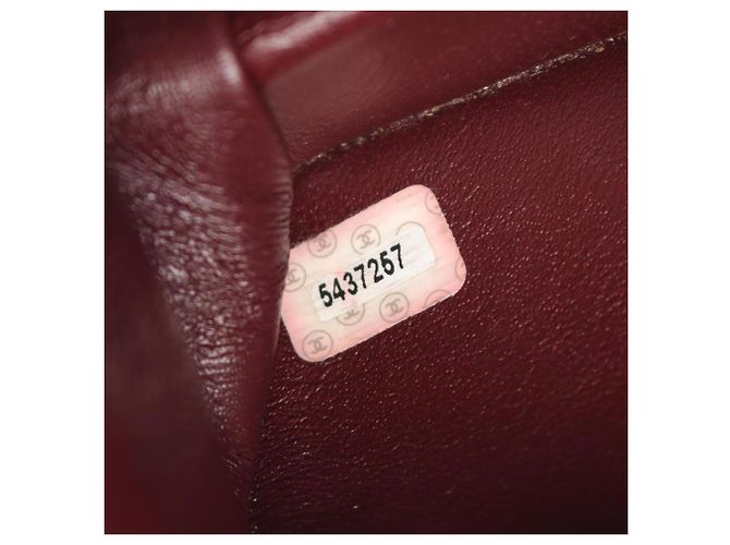 Borsa a tracolla Chanel Matelassé in pelle di agnello nera Nero - vista 5