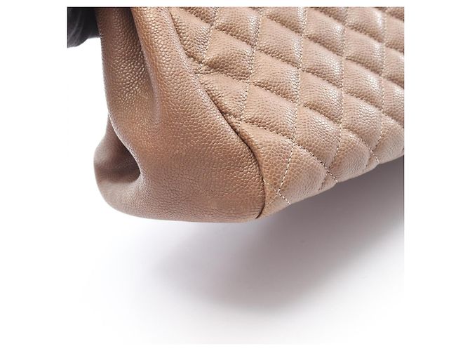 Bowling Borsa Chanel Matelassé Grigia Marrone - vista 10