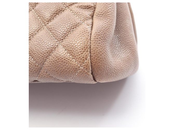 Bowling Borsa Chanel Matelassé Grigia Marrone - vista 11