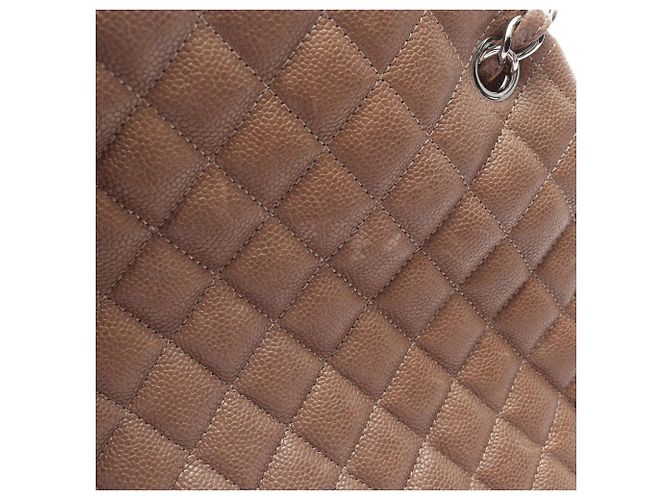 Bowling Borsa Chanel Matelassé Grigia Marrone - vista 12