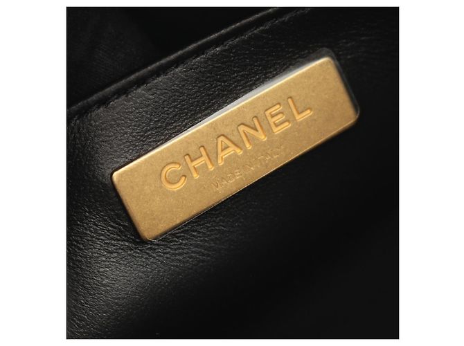 Timeless Borsa Boston Mini Matelassé Chanel Nero - vista 4