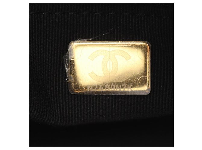 Timeless Borsa Boston Mini Matelassé Chanel Nero - vista 5