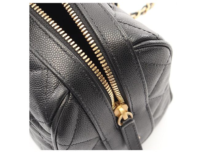 Timeless Borsa Boston Mini Matelassé Chanel Nero - vista 7