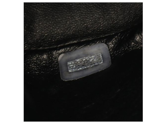 Zaino Chanel Matelassé in agnello nero - vista 5