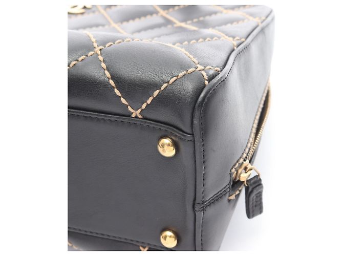 Borsa Chanel Wild Stitch Nero - vista 10