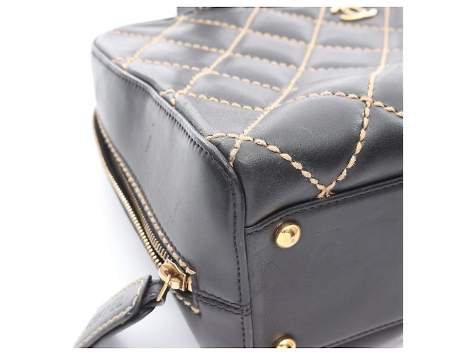 Borsa Chanel Wild Stitch Nero - vista 11