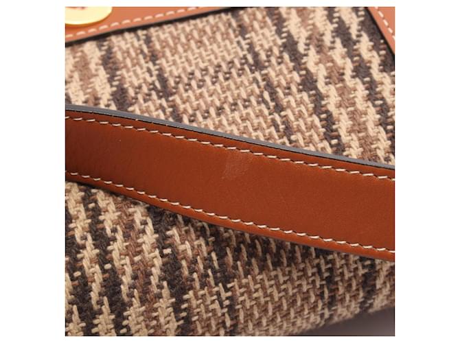 Céline Borsa a Spalla Celine Classic Triomphe Marrone - vista 8