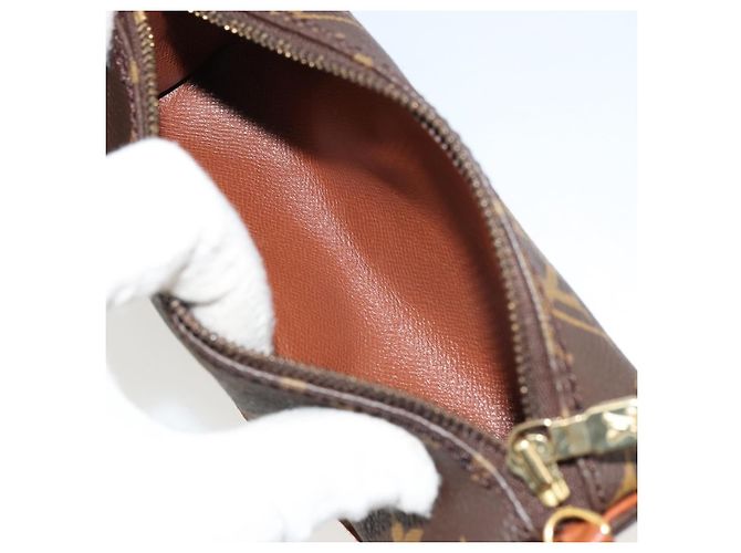 Louis Vuitton Papillon Pochette Monogram Canvas Mini Braun - Ansicht 5