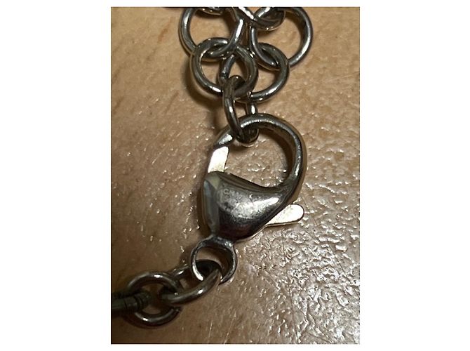 Set Collana e Bracciale Verde Chanel Primavera/Estate 2015 Usato - vista 7