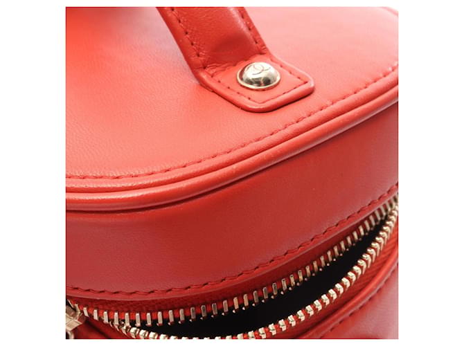 Borsa a 2 modi Chanel Coco Mark Rosso - vista 10
