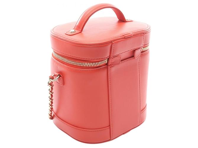 Borsa a 2 modi Chanel Coco Mark Rosso - vista 2