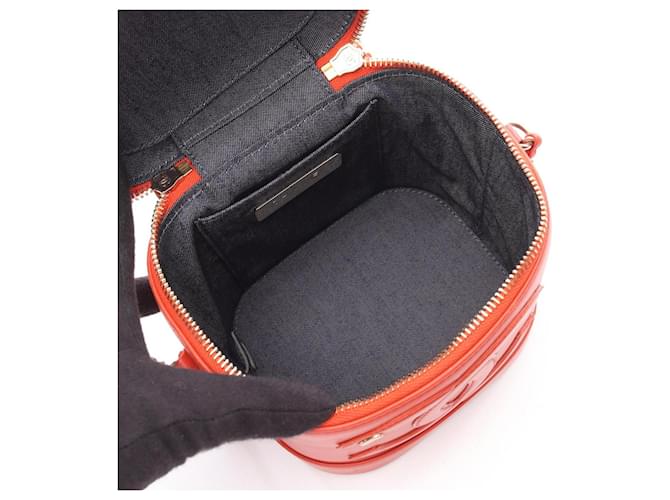 Borsa a 2 modi Chanel Coco Mark Rosso - vista 3