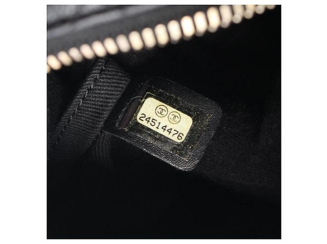 Borsa a tracolla Chanel Coco Mark in pelle nera Nero - vista 5