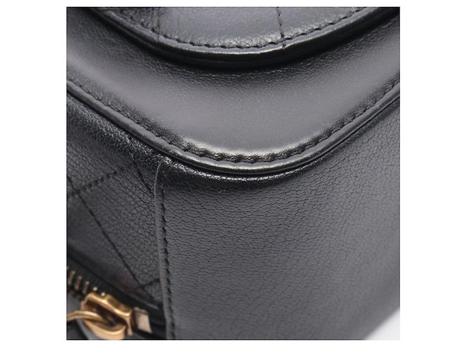 Borsa a tracolla Chanel Coco Mark in pelle nera Nero - vista 6