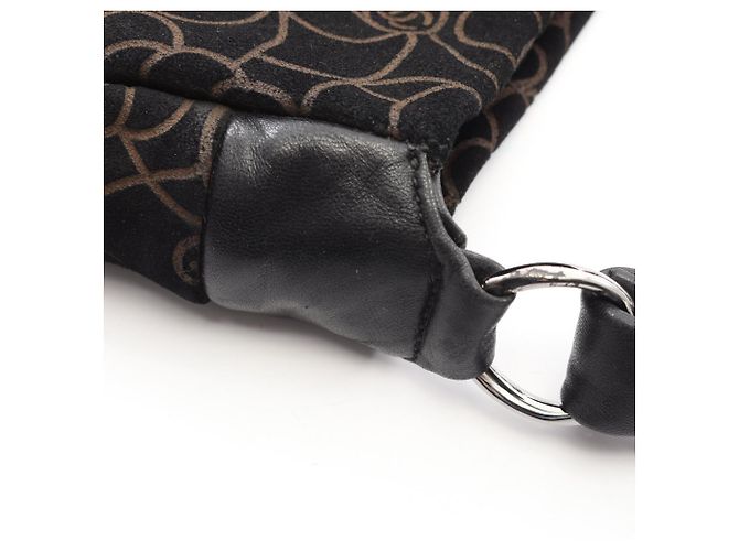 Borsa Chanel Camellia Nero - vista 6