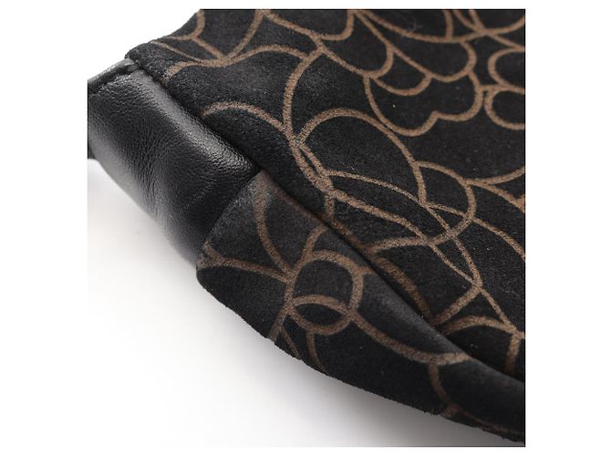 Borsa Chanel Camellia Nero - vista 8