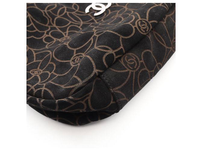 Borsa Chanel Camellia Nero - vista 9