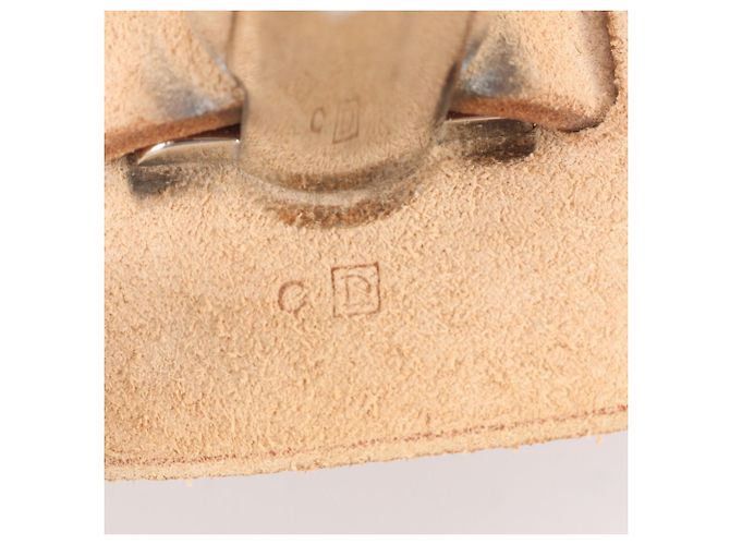 Hermès Hermes Herbag MM Leather Toile Borsa a tracolla 2-Way Beige - vista 18