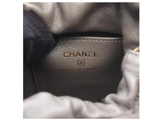 Chanel Small Bucket Bag Silber - Ansicht 4