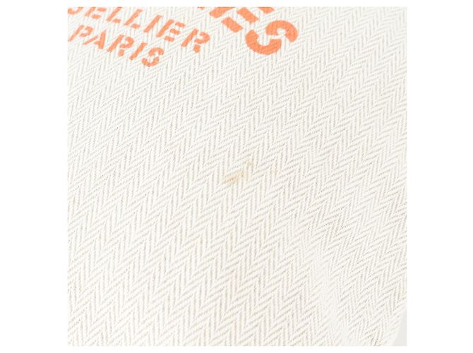 Hermès Borsa a tracolla Hermes Aline PM Toile Chevron Leather Beige Arancione - vista 7