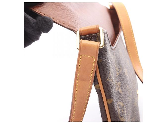 Borsa a Spalla Louis Vuitton Musette Tango Marrone - vista 10