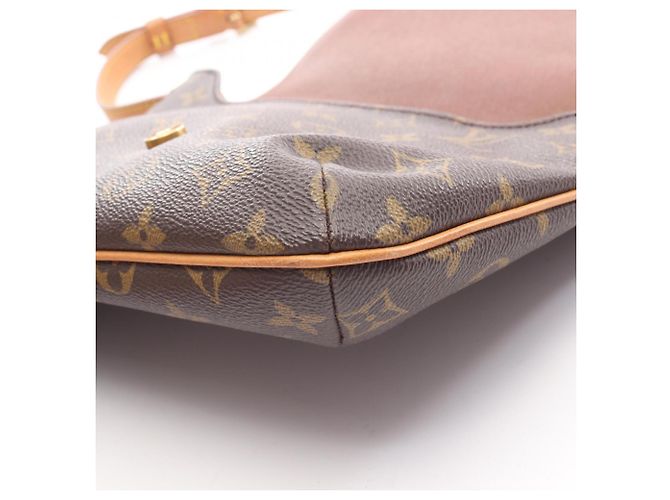 Borsa a Spalla Louis Vuitton Musette Tango Marrone - vista 7