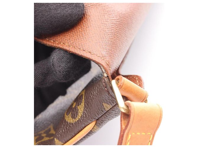 Borsa a Spalla Louis Vuitton Musette Tango Marrone - vista 9