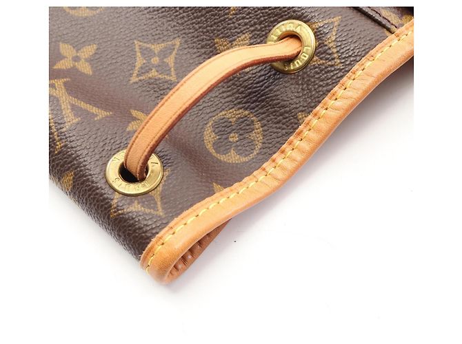 Zaino/Borsa Louis Vuitton Montsouris GM Monogram Marrone - vista 8
