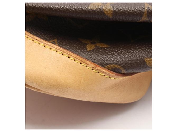 Zaino/Borsa Louis Vuitton Montsouris GM Marrone - vista 12