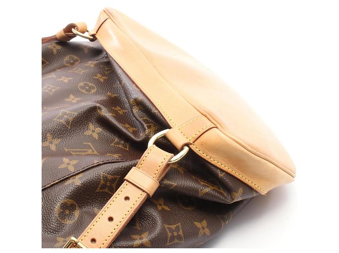 Zaino/Borsa Louis Vuitton Montsouris GM Marrone - vista 7