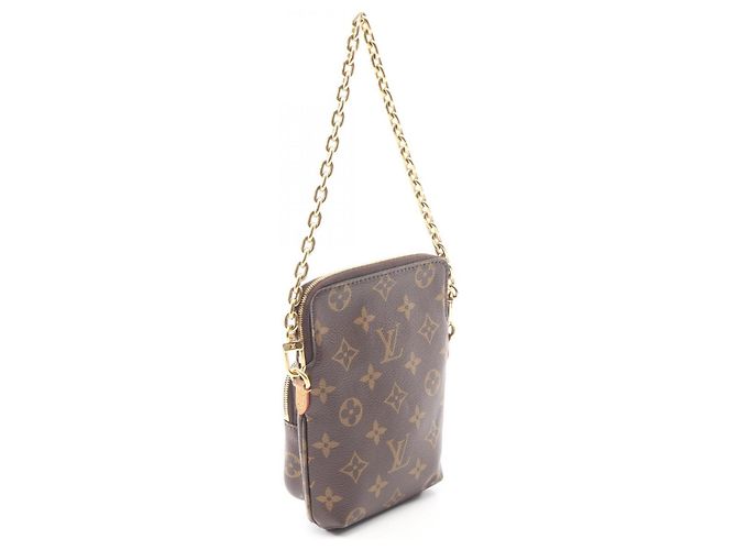 Borsa a tracolla Louis Vuitton Utility Marrone - vista 2