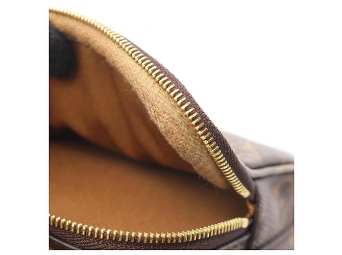 Borsa a tracolla Louis Vuitton Utility Marrone - vista 6