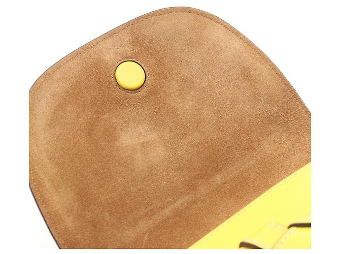Marsupio mini Loewe Gate Dual Giallo - vista 8