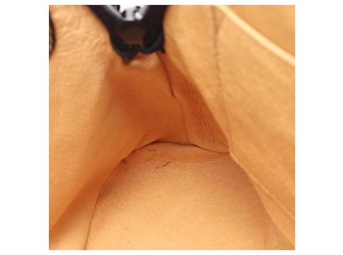 Borsa Tote Loewe in pelle nera Nero - vista 10