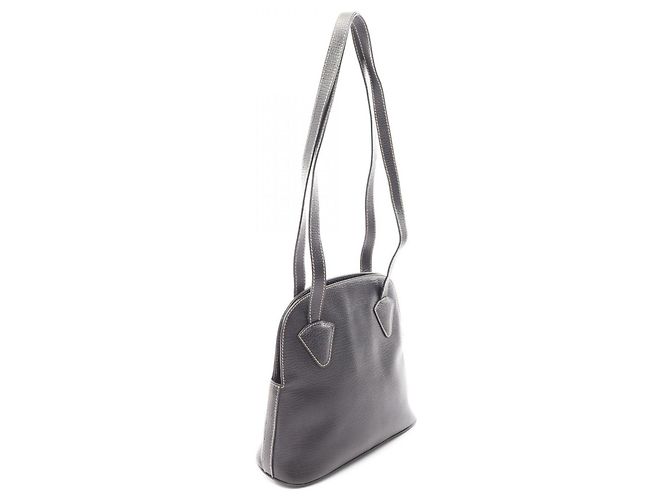 Borsa Tote Loewe in pelle nera Nero - vista 2