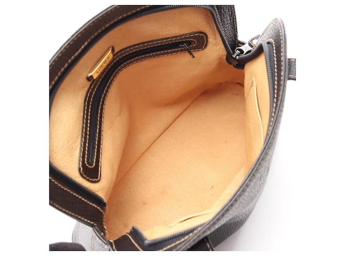 Borsa Tote Loewe in pelle nera Nero - vista 3