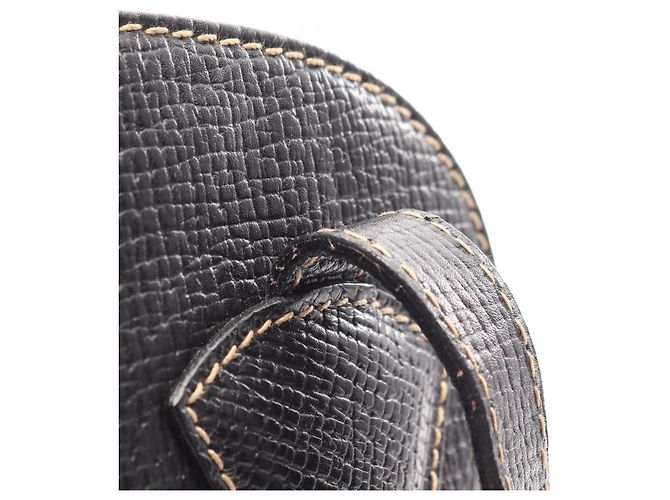Borsa Tote Loewe in pelle nera Nero - vista 6