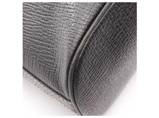 Borsa Tote Loewe in pelle nera Nero - vista 7