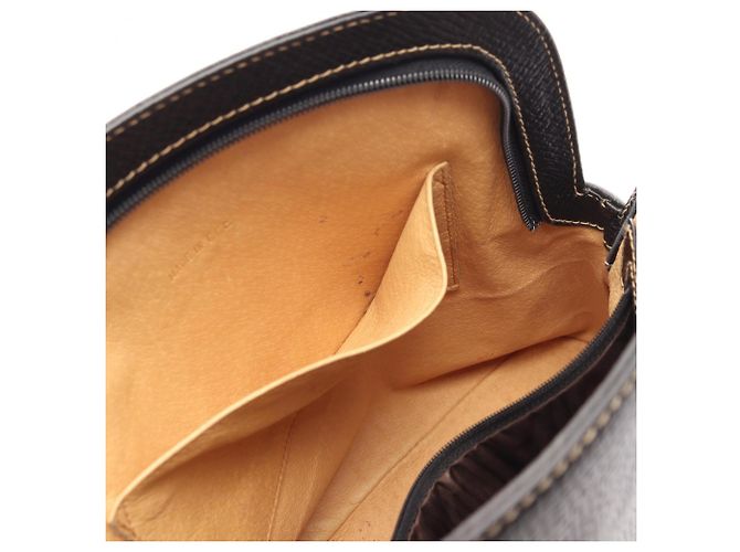 Borsa Tote Loewe in pelle nera Nero - vista 8