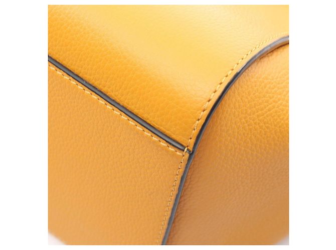 Mini bolso Hammock Drawstring Loewe Castaño Naranja - vista 6