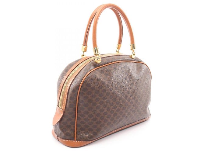 Céline Celine Macadam Handtasche Braun - Ansicht 2