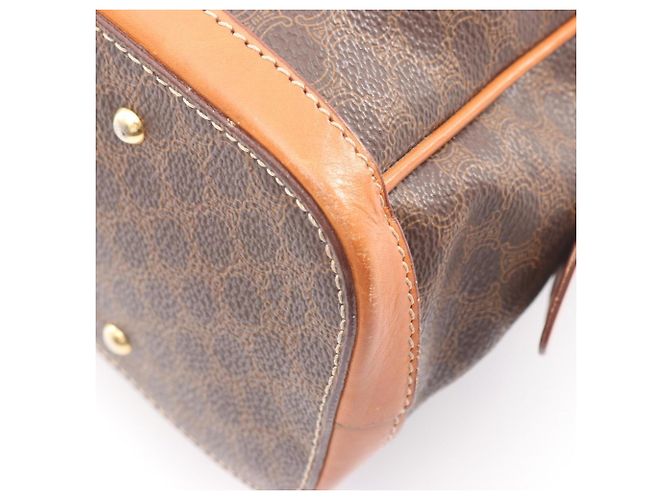 Céline Celine Macadam Handtasche Braun - Ansicht 5